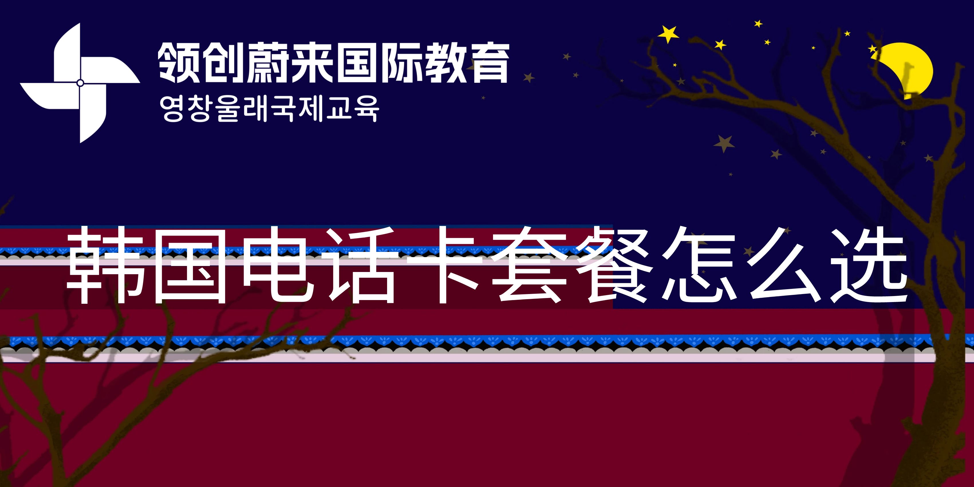 韩国电话卡套餐怎么选(图1)