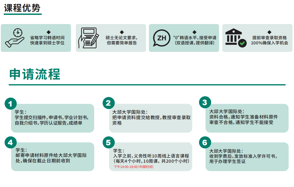 2024年大邱大学1年制双语授课硕士招生简章来了，本科生想升硕士的同学们赶快看过来！(图3)